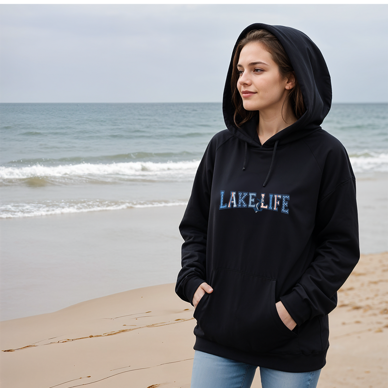 "American Lake Life"Relaxed Fit Classic Unisex Hoodie