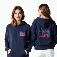 "Summer Lake Life"Relaxed Fit Classic Unisex Hoodie