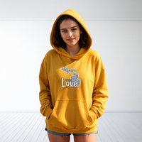 "Petoskey Love"Relaxed Fit Classic Unisex Hoodie