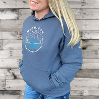 "Winter Kind Of Life"Relaxed Fit Classic Hoodie