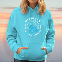 "Winter Kind Of Life"Relaxed Fit Classic Hoodie