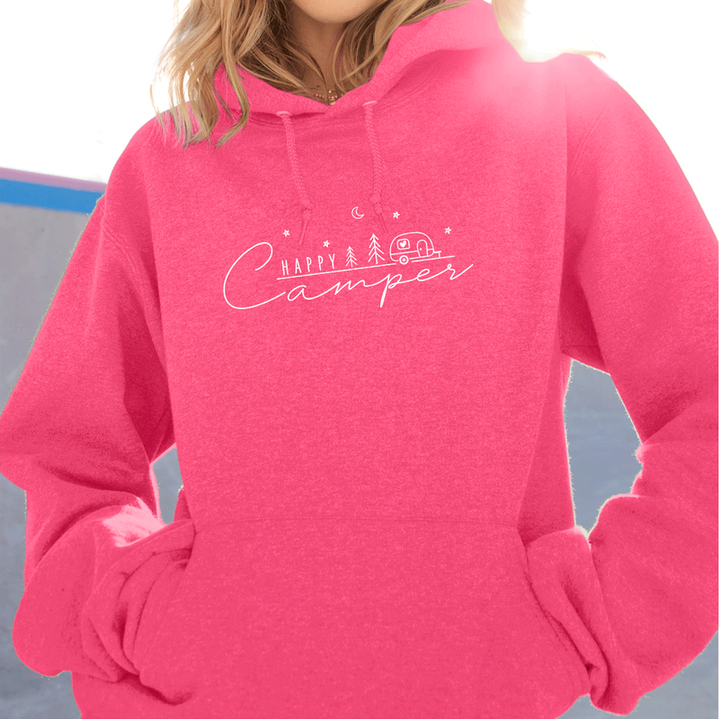 SALE "NEW Happy Camper"Relaxed Fit Classic Unisex Hoodie