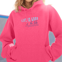 SALE "Life Is Good"Relaxed Fit Classic Unisex Hoodie
