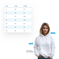 "At The Lake"Relaxed Fit Classic Hoodie CLEARANCE
