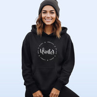 "All Things Winter"Relaxed Fit Classic Hoodie