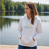 "Lake Vibes"Relaxed Fit Classic Unisex Hoodie