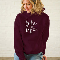 "Life On The Lake"Soft Style Relaxed Fit Hoodie
