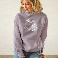 "Great Lakes Rocks"Soft Style Relaxed Fit Hoodie