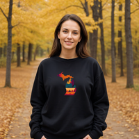 "Falling For Michigan"Relaxed Fit Classic Crew Unisex Sweatshirt