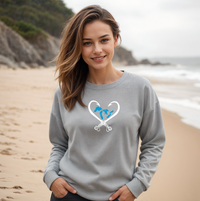 SALE "Great Lakes Hook"Relaxed Fit Classic Crew Unisex Sweatshirt