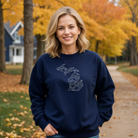 "Spooky Night"Relaxed Fit Classic Crew Unisex Sweatshirt
