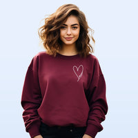 "Little Love"Relaxed Fit Classic Crew Unisex Sweatshirt
