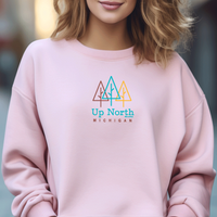 "Beautiful Up North"Relaxed Fit Classic Crew Sweatshirt