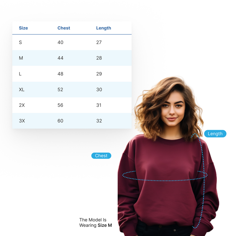 "Cool Cat"Relaxed Fit Classic Crew Unisex Sweatshirt