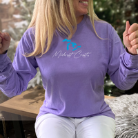 "Midwest Coast"Relaxed Fit Stonewashed Long Sleeve Unisex T-Shirt