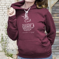 "Warm &Cozy"Relaxed Fit Angel Fleece Hoodie