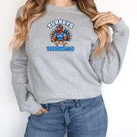 "Turkey Touchdowns"Relaxed Fit Crew Unisex T-Shirt