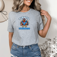 "Turkey Touchdowns"Relaxed Fit Crew Unisex T-Shirt