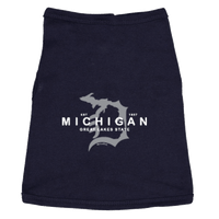 "Michigan D Established 1837"Doggie Baby Rib Tank