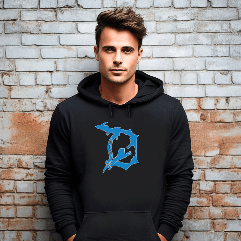 "Lions State"Men's Classic Hoodie