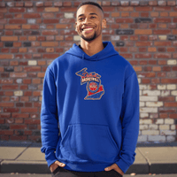 "Detroit Basketball"Men's Classic Hoodie