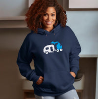 "Michigan Camper"Relaxed Fit Classic Unisex Hoodie
