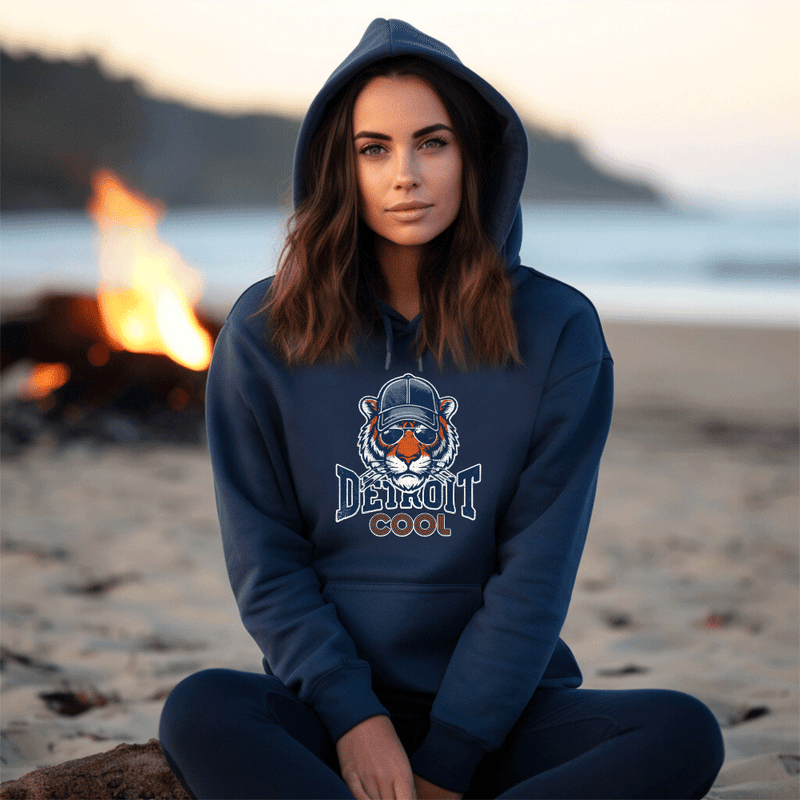 "Cool Cat"Relaxed Fit Classic Unisex Hoodie