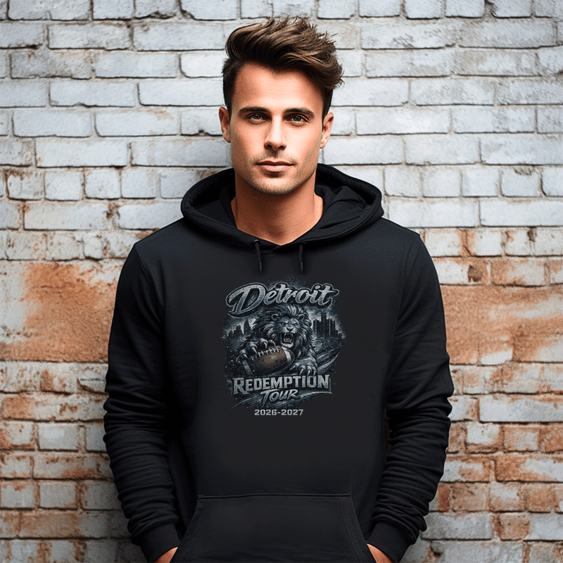 "Detroit Redemption"Men's Classic Hoodie