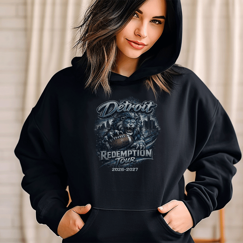 "Detroit Redemption"Relaxed Fit Classic Unisex Hoodie