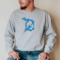 "Lions State"Men's Long Sleeve T-Shirt