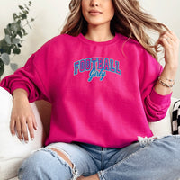 "Football Girly"Relaxed Fit Classic Crew Unisex Sweatshirt