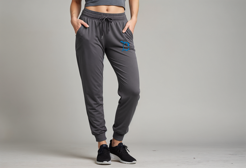 "Football In The D"Ladies'Fitted Joggers