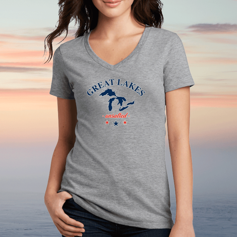 "Great Lakes"Women's V-Neck