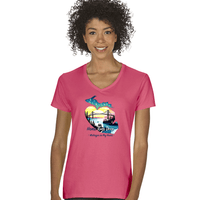 "Home Runs Deep"Women's V-Neck