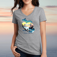 "Home Runs Deep"Women's V-Neck