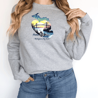 "Home Runs Deep"Relaxed Fit Long Sleeve Unisex T-Shirt