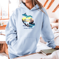 "Home Runs Deep"Relaxed Fit Classic Unisex Hoodie