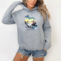 "Home Runs Deep"Relaxed Fit Classic Unisex Hoodie