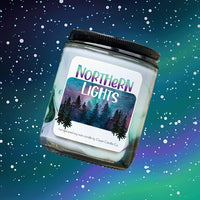 Handmade Northern Lights 9 oz Candle Jar