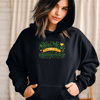 "Kiss Me I'm a Michigander"Relaxed Fit Classic Unisex Hoodie