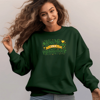 "Kiss Me I'm a Michigander"Relaxed Fit Classic Crew Unisex Sweatshirt