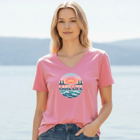 "Lake Life"Women's V-Neck