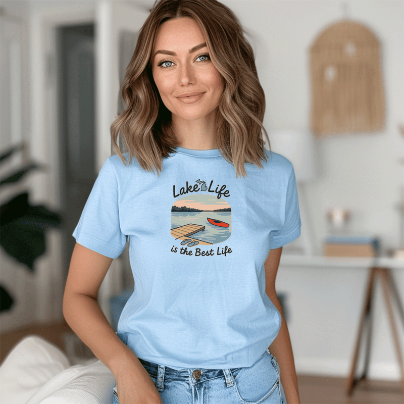 "The Best Life"Relaxed Fit Crew Unisex T-Shirt