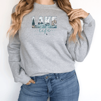 "Lake Life Unsalted"Relaxed Fit Long Sleeve Unisex T-Shirt