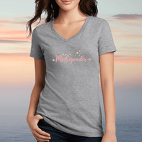 "Love Michigander"Women's V-Neck