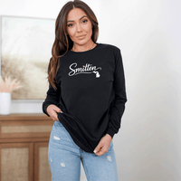 "Love Michigan Smitten "Relaxed Fit Long Sleeve Unisex T-Shirt