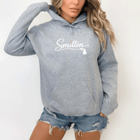 "Love Michigan Smitten"Relaxed Fit Classic Unisex Hoodie