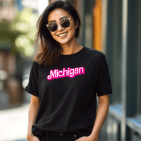 "Michigan Barbie"Relaxed Fit Crew Unisex T-Shirt