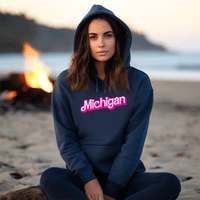 "Michigan Barbie"Relaxed Fit Classic Unisex Hoodie