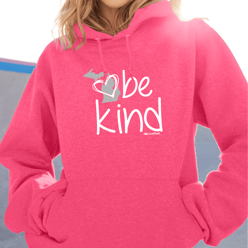 "Michigan Be Kind"Relaxed Fit Classic Unisex Hoodie